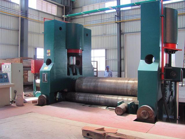 120×4000上輥萬能卷板機(jī)